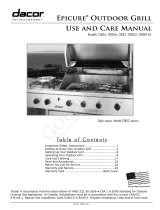 Dacor OBSB162 User manual