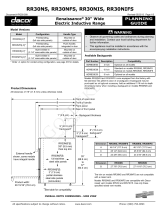 Dacor RR30NIFS User manual