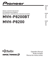 Pioneer MVH-P8200 User manual
