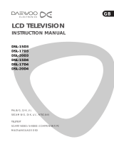 Daewoo DSL-15D4 User manual
