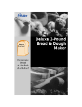 Oster Deluxe 2-Pound Bread & Dough Maker User manual