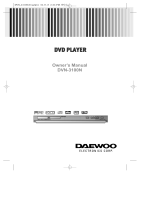 Daewoo DVN-3100N User manual