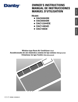 Danby DAC12344DE User manual