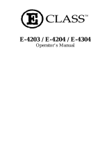 Datamax E Class E-4204 User manual