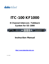 DataVideo ITC-100 KF1000 User manual