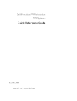 Dell Precision 370 User manual