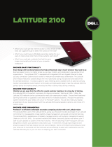Dell Latitude 2100 User manual