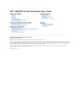 Dell 3007WFP-HC User manual