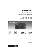 Panasonic DMC-GX1  User manual