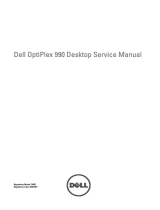 Dell OptiPlex 990 Desktop User manual