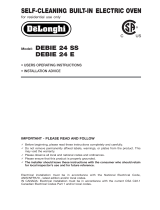 DeLonghi 24 SS User manual