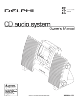 DelphiSA10034 - XM SKYFi CD Audio System Boombox