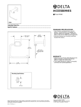 Delta Faucet 77550-BL User manual