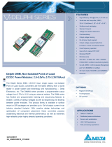Delta Electronics 2.8-5.5Vin User manual