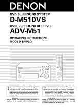 Denon D-M51DVS User manual