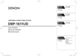 Denon DBP-1611 User manual