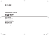 Denon DJ RCD-CX1 User manual