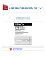 Denon DMD-1000 User manual