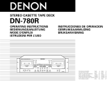 Denon DN-780R User manual