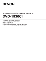 Denon DVD-757 User manual