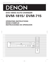 Denon DVM-715 User manual