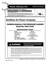 DeVilbiss Air Power Company MPG-1420-A User manual