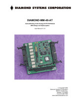 Diamond Systems MM-48-AT User manual