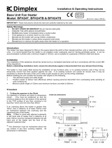 Dimplex BFH24T User manual