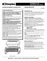 Dimplex 430 RCE/B User manual