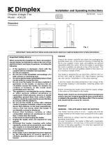Dimplex ADG20 User manual
