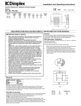 Dimplex APL100 User manual