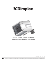 Dimplex CFS120 User manual