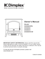 Dimplex DS5804 User manual