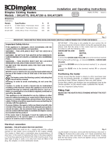 Dimplex DXLAT75 User manual