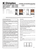 Dimplex DNB20 User manual