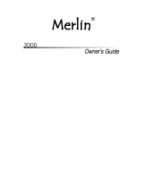 Merlin 3000 User manual