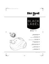 Dirt Devil BG-1 User manual