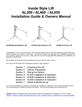 Harmar Mobility AL055 User manual