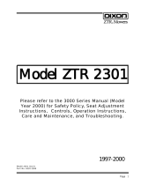 Dixon 6520-1099 User manual
