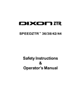 Dixon 44 User manual