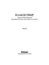 D-Link DI-704UP User manual