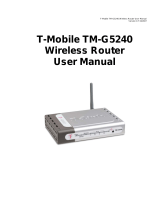 T-Mobile TM-G5240 User manual