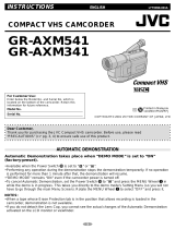 JVC GR-AXM341 User manual