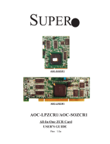 SUPER MICRO Computer AOC-LPZCR1 User manual
