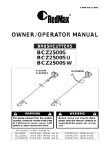 Zenoah BCZ2500SW User manual