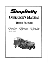 Simplicity 1691868 User manual