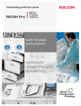 Ricoh 1107EX User manual