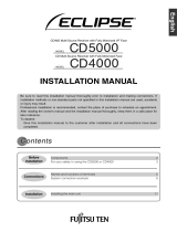 Eclipse CD5000 User manual