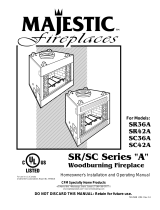 Majestic Appliances SR36A User manual
