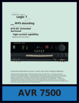 Dolby Laboratories AVR 7500 User manual